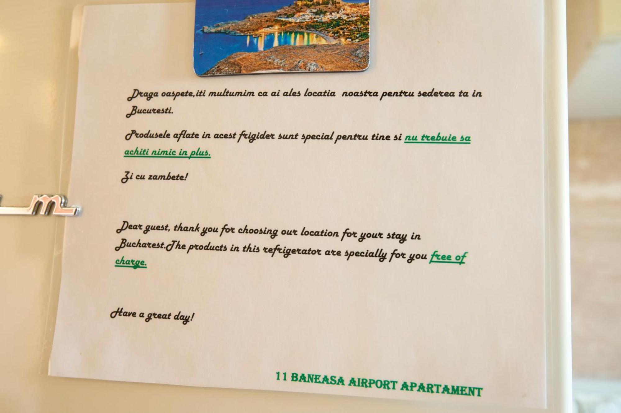 11 Baneasa Airport Apartament Bukareszt Zewnętrze zdjęcie